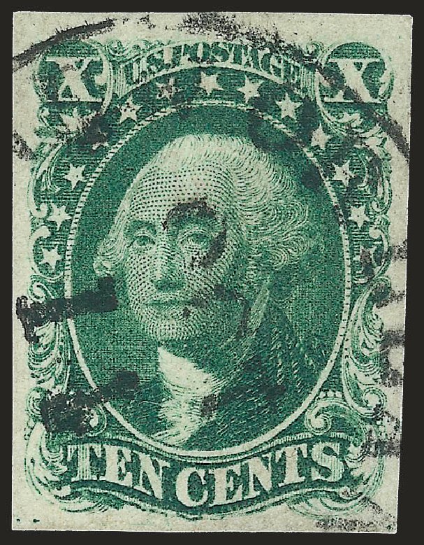Costs of US Stamps Scott Catalogue #13 - 1855 10c Washington. Robert Siegel Auction Galleries, Jun 2010, Sale 992, Lot 2051
