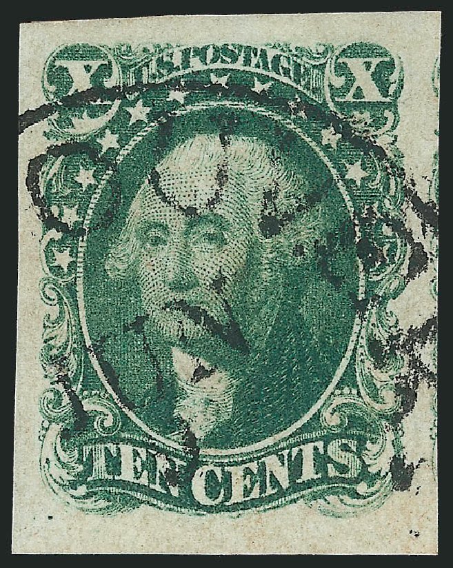 Price of US Stamps Scott Catalog #13: 10c 1855 Washington. Robert Siegel Auction Galleries, Oct 2012, Sale 1032, Lot 3045