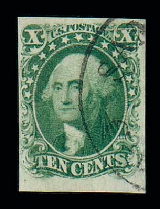 Prices of US Stamps Scott Catalogue #13: 10c 1855 Washington. Matthew Bennett International, Dec 2007, Sale 325, Lot 1432