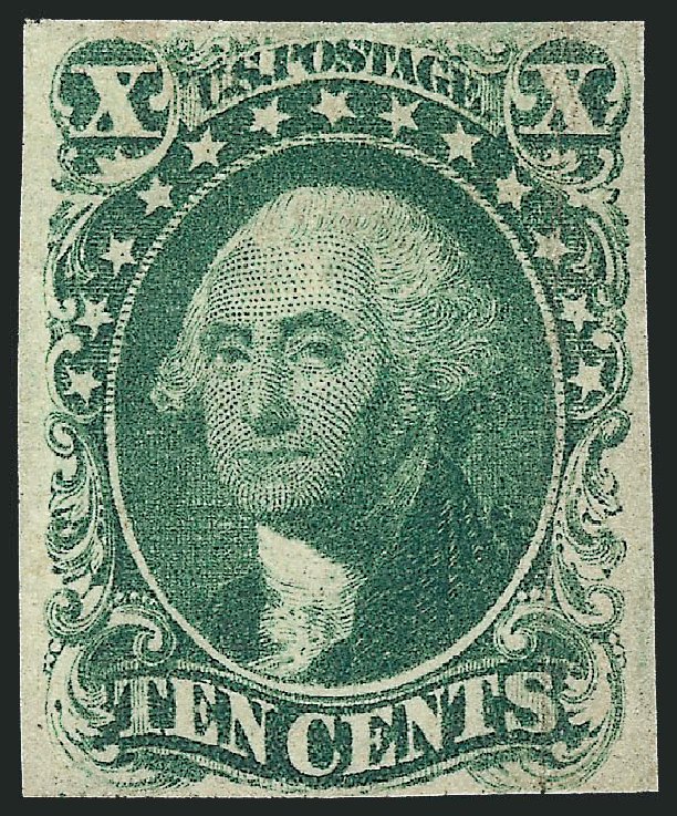 Values of US Stamp Scott #13: 1855 10c Washington. Robert Siegel Auction Galleries, Dec 2012, Sale 1037, Lot 1432