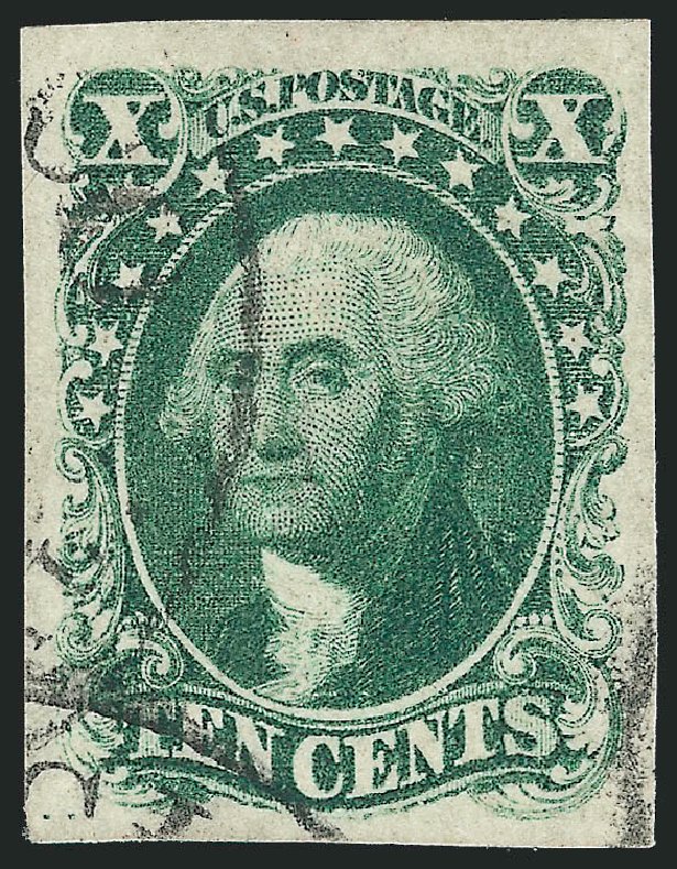 Prices of US Stamp Scott Catalogue #13 - 10c 1855 Washington. Robert Siegel Auction Galleries, Mar 2012, Sale 1019, Lot 353