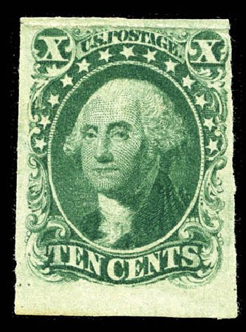 Prices of US Stamp Scott Catalog 13 - 10c 1855 Washington. Matthew Bennett International, Feb 2012, Sale 340, Lot 86