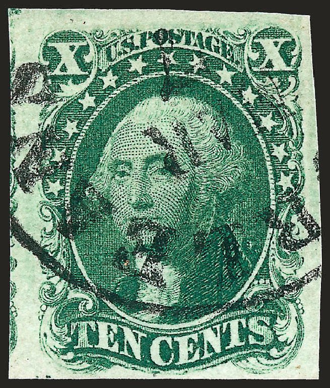 Cost of US Stamp Scott Catalogue # 13: 1855 10c Washington. Robert Siegel Auction Galleries, Oct 2008, Sale 963, Lot 216