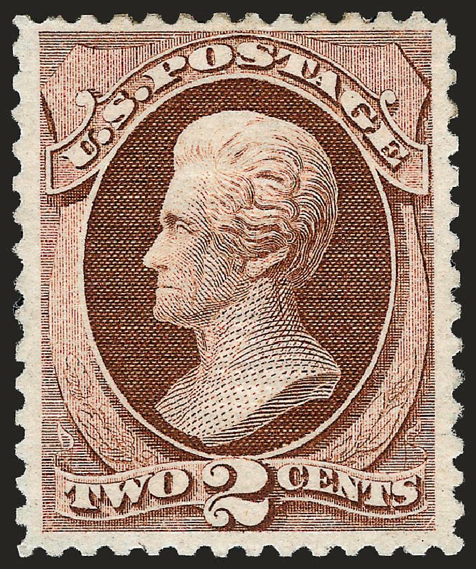 Cost of US Stamp Scott Cat. #135: 2c 1870 Jackson Grill. Robert Siegel Auction Galleries, Oct 2008, Sale 963, Lot 727