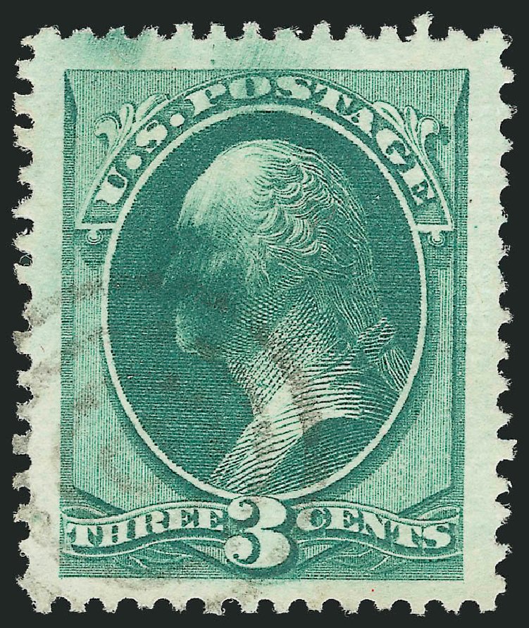 Cost of US Stamp Scott #136: 3c 1870 Washington Grill. Robert Siegel Auction Galleries, Nov 2012, Sale 1034, Lot 140