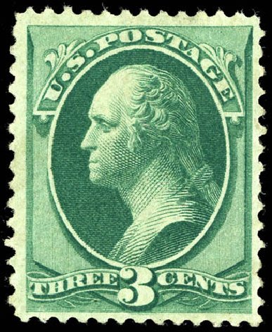 Costs of US Stamp Scott 136 - 3c 1870 Washington Grill. Matthew Bennett International, Jun 2008, Sale 328, Lot 664