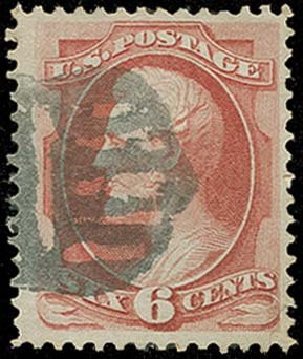 US Stamps Prices Scott # 137 - 6c 1870 Lincoln Grill. H.R. Harmer, Oct 2014, Sale 3006, Lot 1197