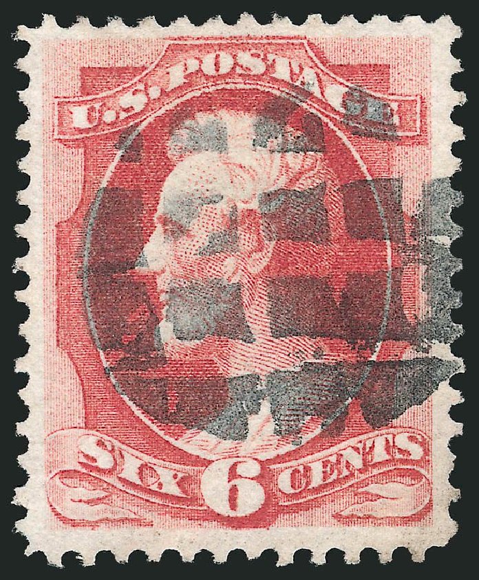 Prices of US Stamps Scott Catalogue #137: 6c 1870 Lincoln Grill. Robert Siegel Auction Galleries, Jul 2014, Sale 1077, Lot 138