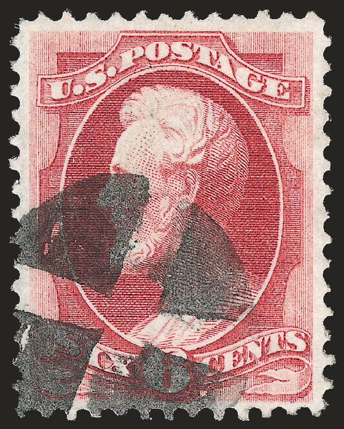 Price of US Stamp Scott Cat. # 137: 1870 6c Lincoln Grill. Robert Siegel Auction Galleries, Apr 2010, Sale 984, Lot 458