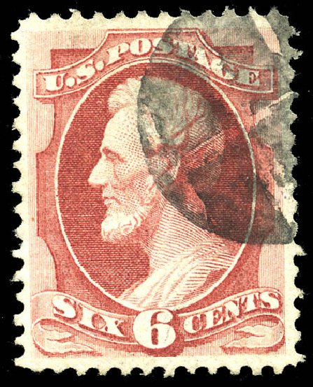Cost of US Stamp Scott Catalog #137 - 6c 1870 Lincoln Grill. Matthew Bennett International, May 2014, Sale 350, Lot 249