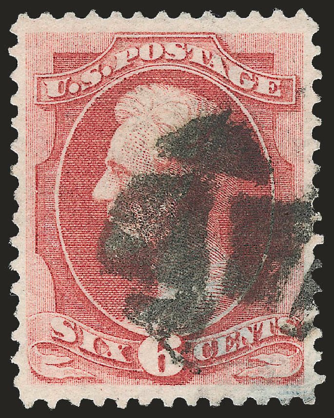 Price of US Stamp Scott #137: 6c 1870 Lincoln Grill. Robert Siegel Auction Galleries, Dec 2008, Sale 967, Lot 4269