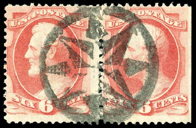 Cost of US Stamp Scott Cat. 137: 6c 1870 Lincoln Grill. Matthew Bennett International, Dec 2008, Sale 330, Lot 1610