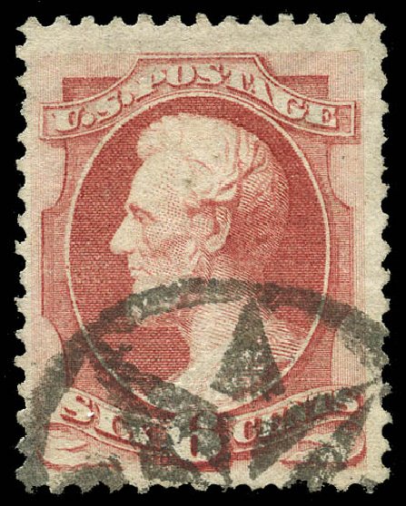 Value of US Stamps Scott Cat. # 137 - 6c 1870 Lincoln Grill. Matthew Bennett International, May 2014, Sale 350, Lot 250