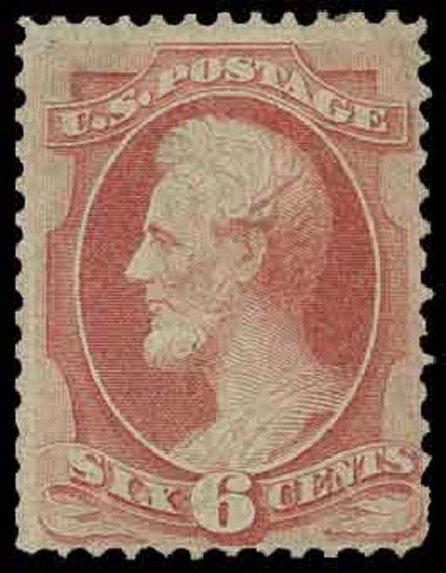 Costs of US Stamp Scott Catalog # 137 - 6c 1870 Lincoln Grill. H.R. Harmer, Nov 2013, Sale 3004, Lot 1111