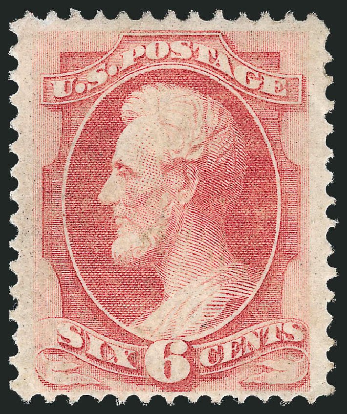 Cost of US Stamp Scott Cat. 137: 6c 1870 Lincoln Grill. Robert Siegel Auction Galleries, Sep 2009, Sale 976, Lot 1524