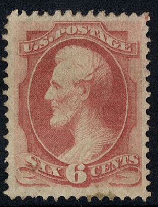 US Stamps Price Scott Cat. # 137 - 6c 1870 Lincoln Grill. Cherrystone Auctions, Jan 2008, Sale 200801, Lot 1122