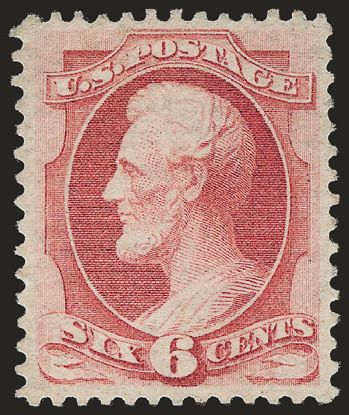 Price of US Stamp Scott Catalogue #137: 1870 6c Lincoln Grill. Robert Siegel Auction Galleries, Dec 2009, Sale 982, Lot 5413