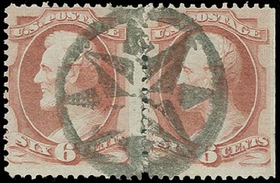 Costs of US Stamp Scott Catalogue #137: 6c 1870 Lincoln Grill. H.R. Harmer, Oct 2014, Sale 3006, Lot 1196
