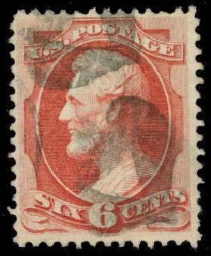 Prices of US Stamps Scott Catalog #137: 6c 1870 Lincoln Grill. Daniel Kelleher Auctions, Sep 2013, Sale 639, Lot 3246