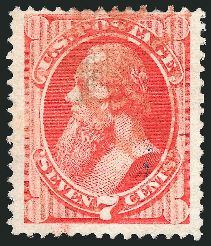 Prices of US Stamps Scott Catalog #138: 7c 1871 Stanton Grill. Robert Siegel Auction Galleries, Mar 2011, Sale 1007, Lot 2327