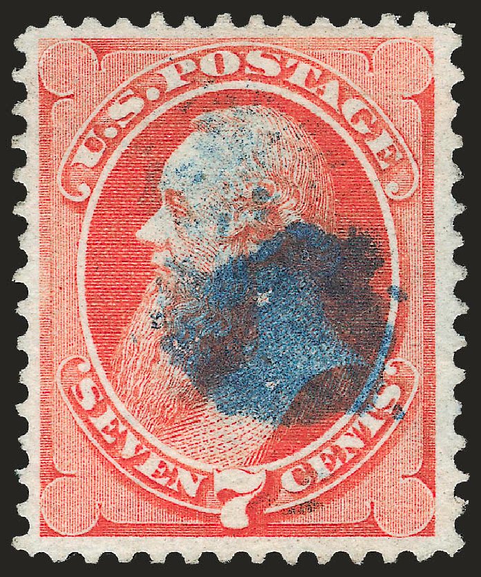 Price of US Stamp Scott #138 - 1871 7c Stanton Grill. Robert Siegel Auction Galleries, Jun 2010, Sale 992, Lot 2218