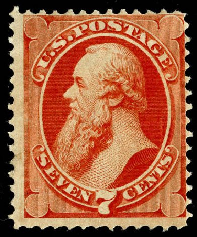 Prices of US Stamp Scott # 138: 1871 7c Stanton Grill. Matthew Bennett International, May 2008, Sale 327, Lot 139