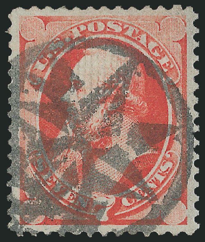 Prices of US Stamp Scott Catalogue # 138 - 1871 7c Stanton Grill. Robert Siegel Auction Galleries, Dec 2010, Sale 1000, Lot 1089