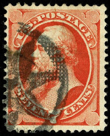 Prices of US Stamp Scott Cat. 138 - 7c 1871 Stanton Grill. Matthew Bennett International, May 2008, Sale 327, Lot 140