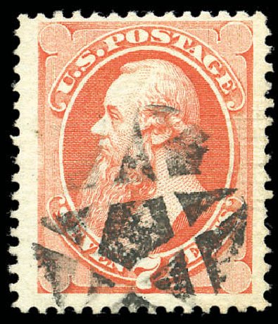 Cost of US Stamps Scott Cat. #138: 7c 1871 Stanton Grill. Matthew Bennett International, Sep 2010, Sale 331, Lot 500