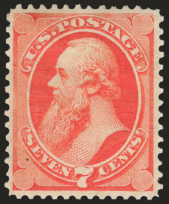 Cost of US Stamp Scott Cat. #138: 7c 1871 Stanton Grill. Robert Siegel Auction Galleries, Apr 2009, Sale 972, Lot 3140