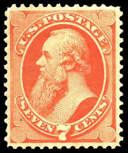 US Stamp Price Scott Cat. #138 - 1871 7c Stanton Grill. Matthew Bennett International, May 2014, Sale 350, Lot 251