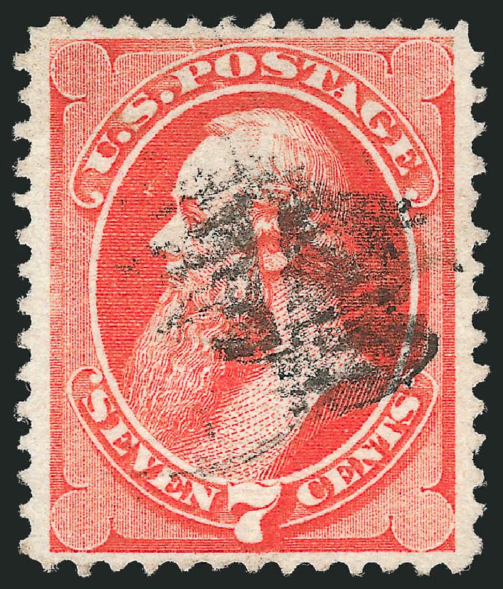 Price of US Stamps Scott # 138: 7c 1871 Stanton Grill. Robert Siegel Auction Galleries, Apr 2010, Sale 984, Lot 461