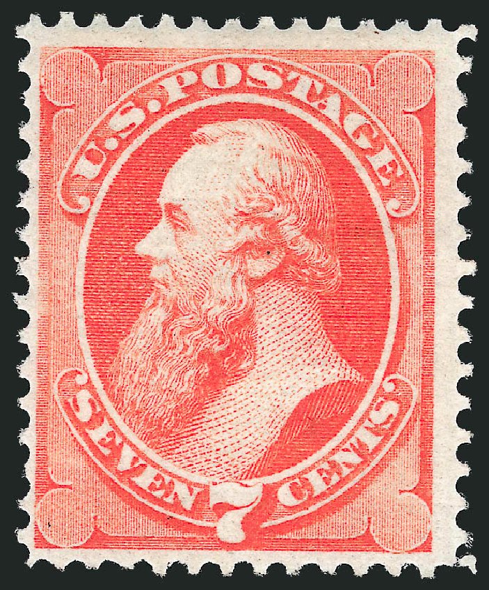 Values of US Stamp Scott Catalog #138: 7c 1871 Stanton Grill. Robert Siegel Auction Galleries, Mar 2012, Sale 1021, Lot 344
