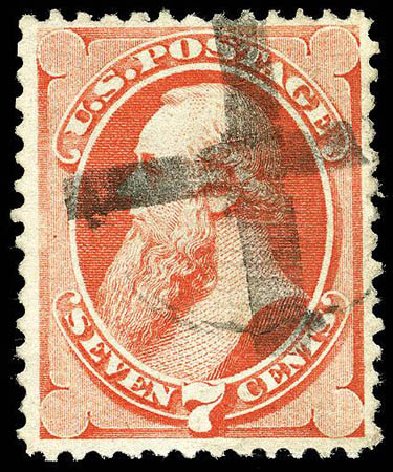 Costs of US Stamp Scott # 138 - 7c 1871 Stanton Grill. Matthew Bennett International, Apr 2008, Sale 326, Lot 143