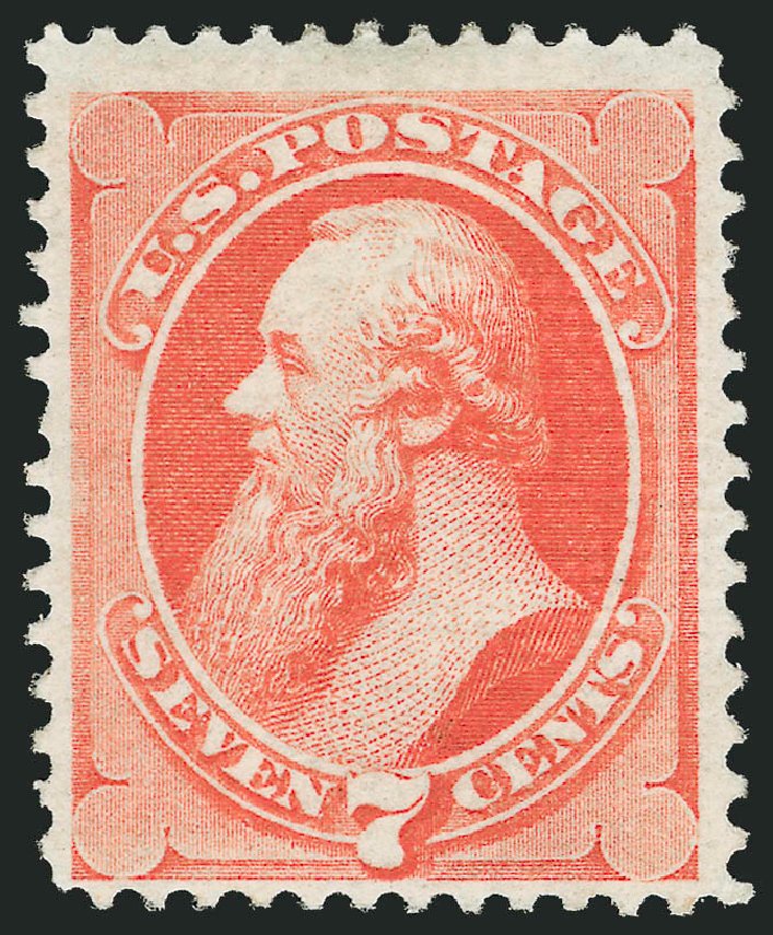 Costs of US Stamps Scott Catalog # 138 - 7c 1871 Stanton Grill. Robert Siegel Auction Galleries, Feb 2010, Sale 983, Lot 96