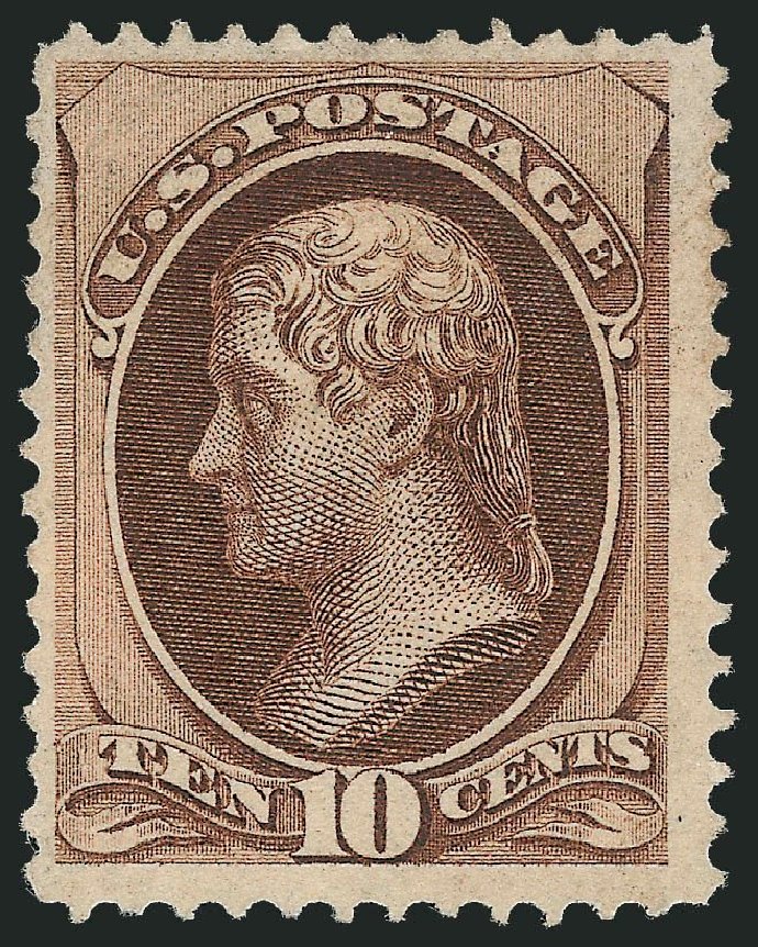 Costs of US Stamps Scott Catalogue #139: 10c 1870 Jefferson Grill. Robert Siegel Auction Galleries, Mar 2013, Sale 1040, Lot 1396