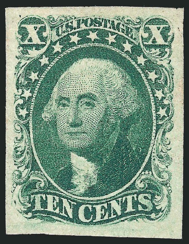 Value of US Stamp Scott Cat. # 14: 10c 1855 Washington. Robert Siegel Auction Galleries, Sep 2010, Sale 993, Lot 237