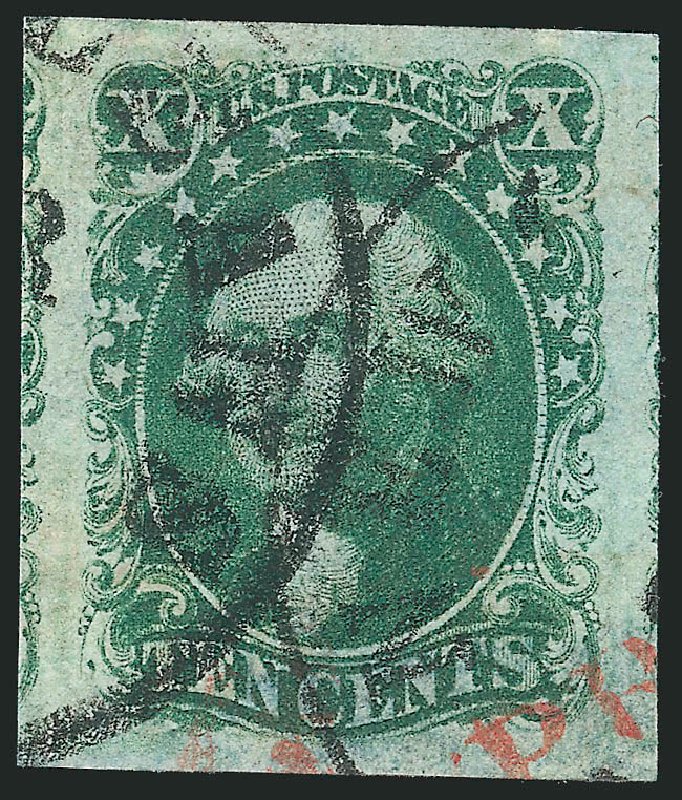 US Stamps Price Scott # 14 - 10c 1855 Washington. Robert Siegel Auction Galleries, Apr 2014, Sale 1068, Lot 28