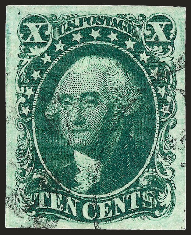 Prices of US Stamps Scott 14: 10c 1855 Washington. Robert Siegel Auction Galleries, Oct 2008, Sale 963, Lot 228