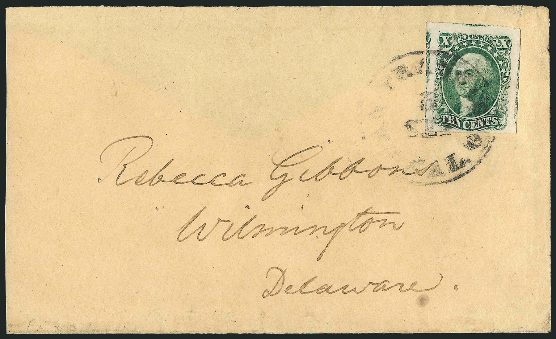 Price of US Stamp Scott 14 - 1855 10c Washington. Robert Siegel Auction Galleries, Sep 2010, Sale 993, Lot 288