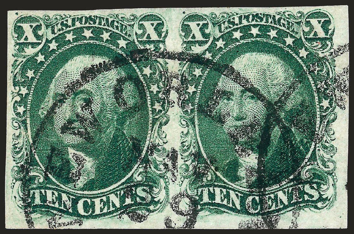 US Stamp Prices Scott 14: 1855 10c Washington. Robert Siegel Auction Galleries, Oct 2008, Sale 963, Lot 239