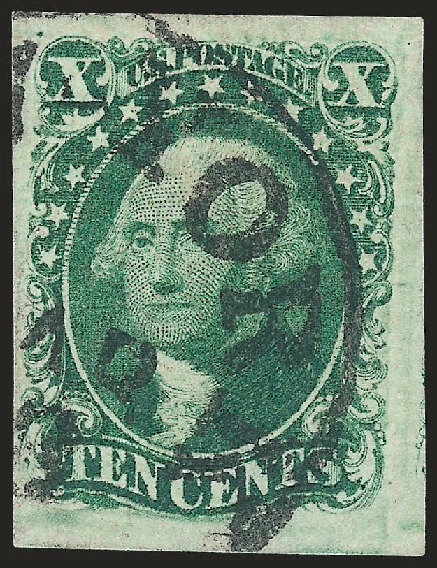 US Stamps Prices Scott 14 - 10c 1855 Washington. Robert Siegel Auction Galleries, Sep 2009, Sale 976, Lot 1169