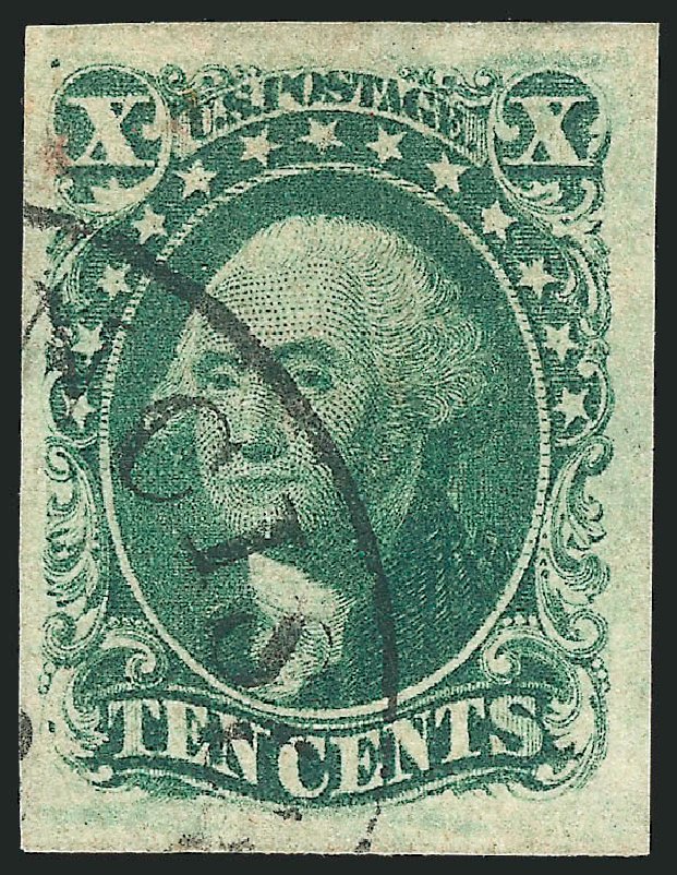 Price of US Stamps Scott # 14: 1855 10c Washington. Robert Siegel Auction Galleries, Oct 2010, Sale 997, Lot 5189