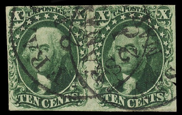 Price of US Stamp Scott # 14 - 10c 1855 Washington. Cherrystone Auctions, Oct 2012, Sale 201210, Lot 20