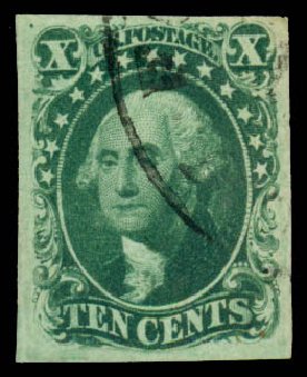 Price of US Stamp Scott Catalog # 14: 10c 1855 Washington. Daniel Kelleher Auctions, Mar 2014, Sale 648, Lot 2010