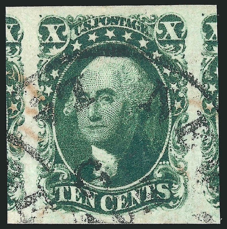 Value of US Stamp Scott Catalogue 14 - 10c 1855 Washington. Robert Siegel Auction Galleries, Apr 2014, Sale 1068, Lot 30
