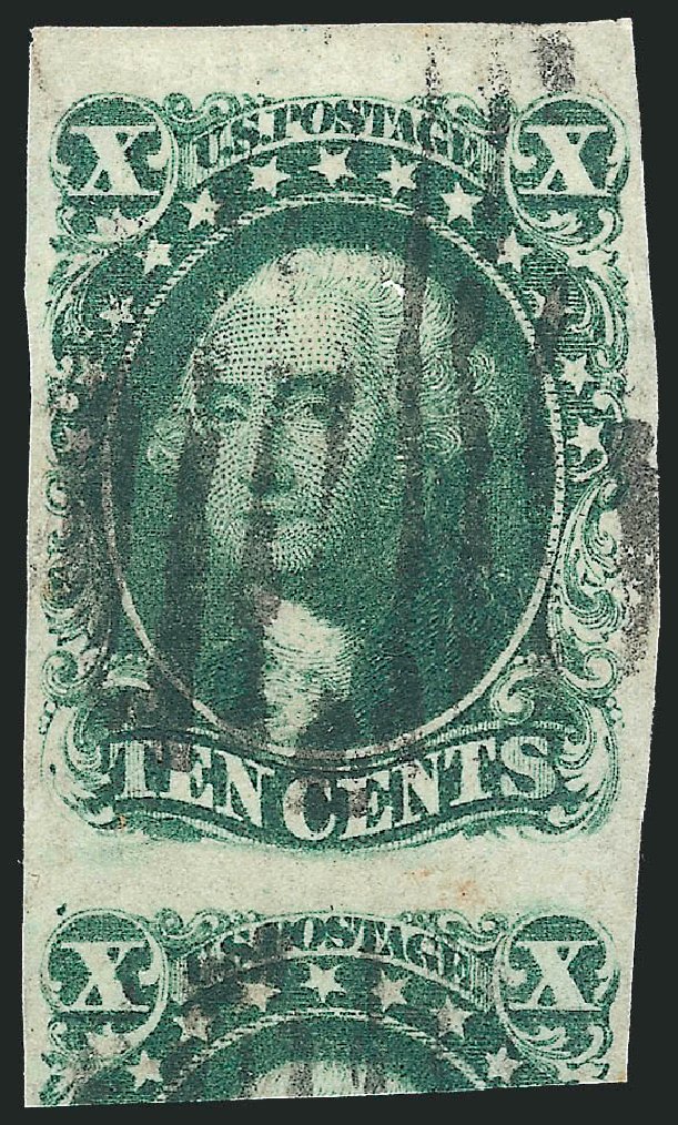 Values of US Stamp Scott Cat. #14 - 10c 1855 Washington. Robert Siegel Auction Galleries, Apr 2014, Sale 1068, Lot 31