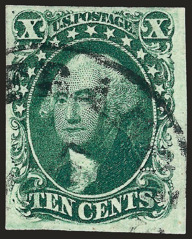 Costs of US Stamp Scott Catalog 14: 10c 1855 Washington. Robert Siegel Auction Galleries, Oct 2008, Sale 963, Lot 231