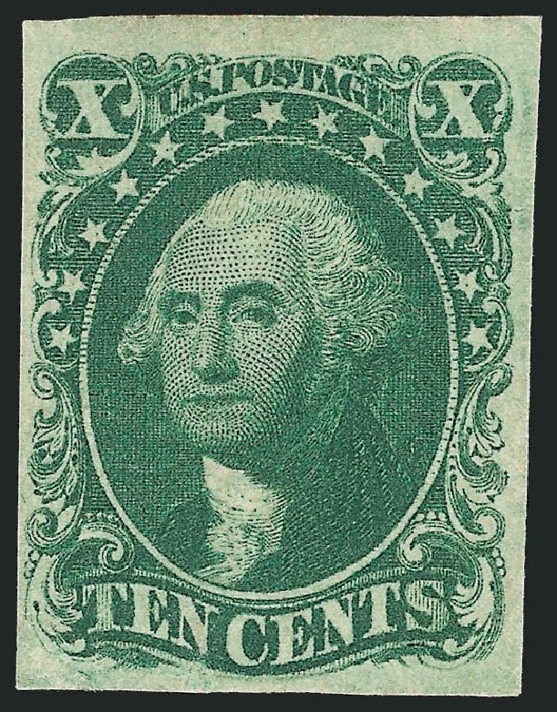 Cost of US Stamp Scott Catalog # 14 - 1855 10c Washington. Robert Siegel Auction Galleries, Jun 2009, Sale 973, Lot 41