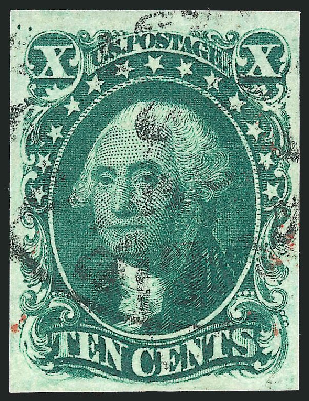 Price of US Stamp Scott Catalogue # 14: 1855 10c Washington. Robert Siegel Auction Galleries, Sep 2010, Sale 993, Lot 241